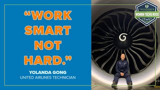Women Techs Rock | Yolanda Gong - United Airlines Technician