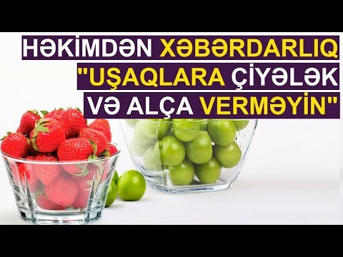 Video: Körpələrə çiyələk vermək olarmı?