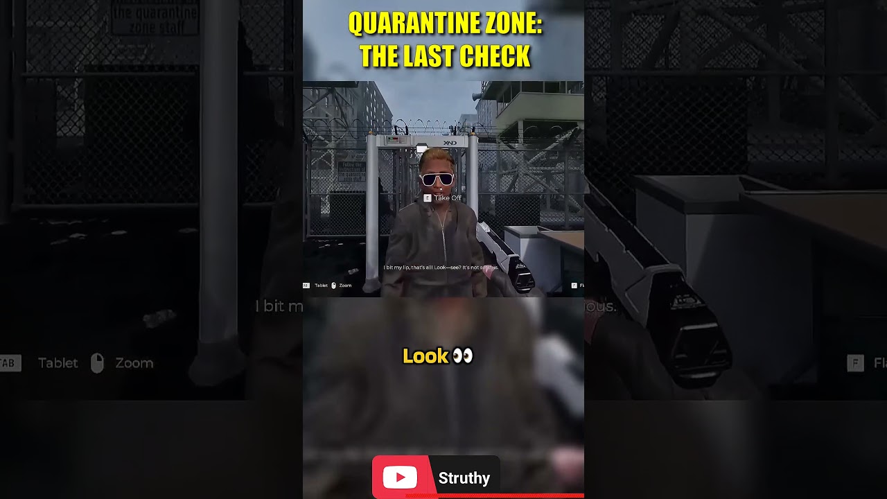 THIS GAME HAS SYMPTOMS YOU MUST OBSERVE - Quarantine Zone: The Last Check - Demo PT3