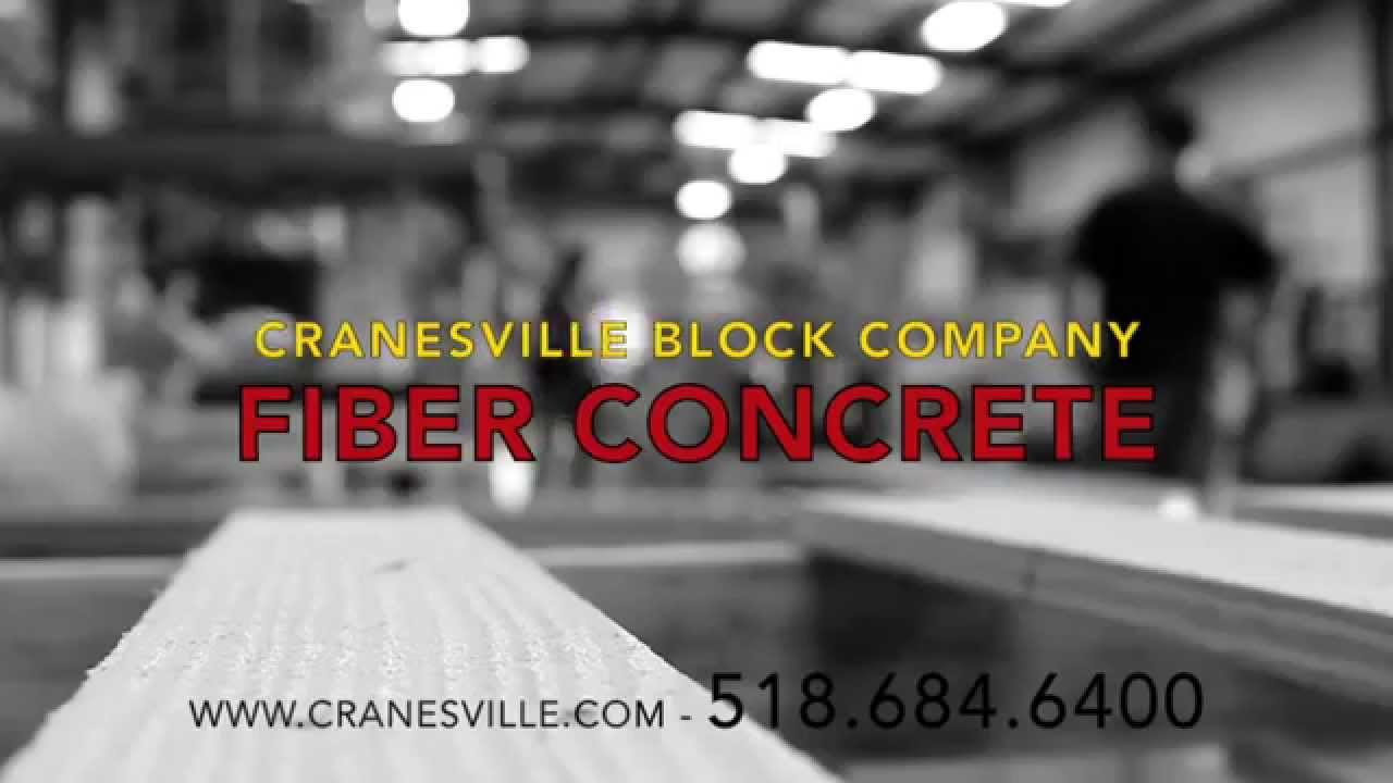 Cranesville Block Fiber Concrete Information Guide