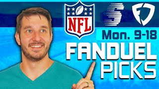 FanDuel NFL DFS Picks | Browns vs. Steelers Week 2 | Monday Night Football