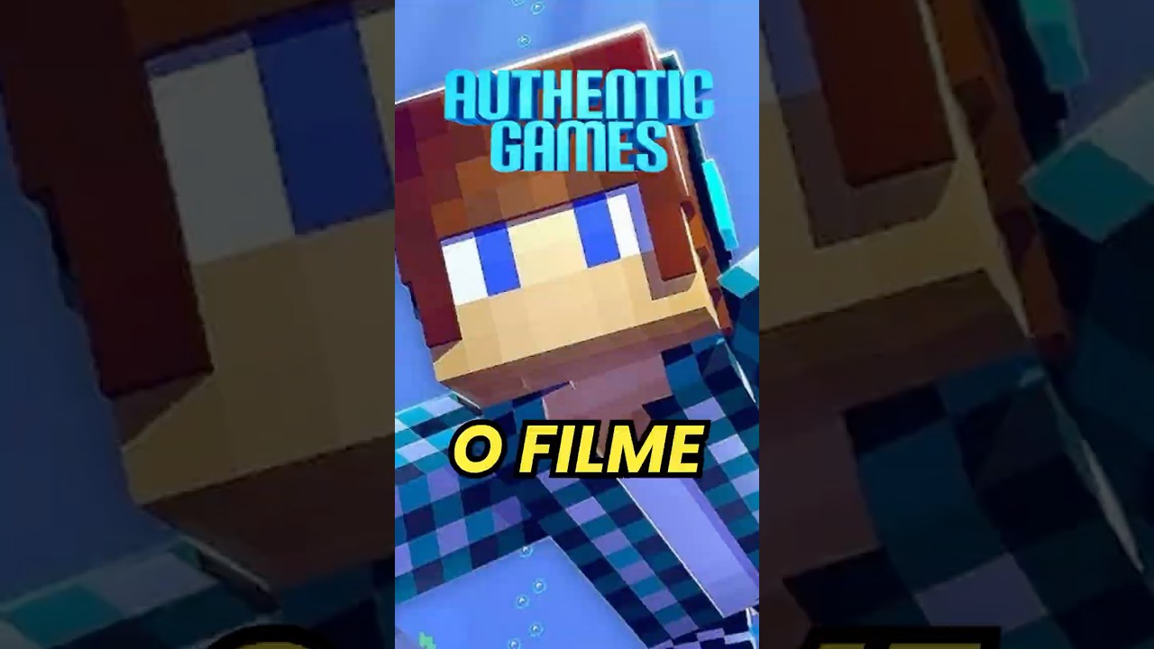 O AUTHENTIC GAMES VAI LANÇAR UM FILME!? #shorts #minecraft