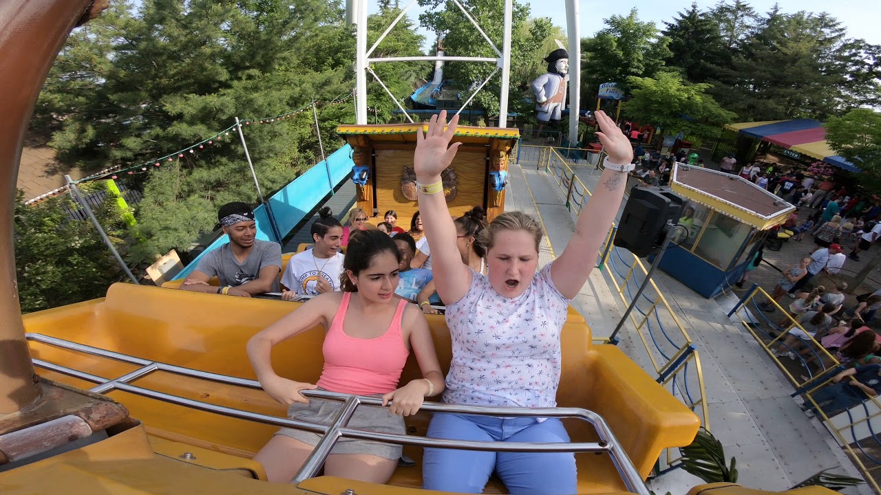 Pirate Ship ride at Adventureland