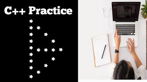 #57 C++ Programming Questions Practice : Star Pattern 33
