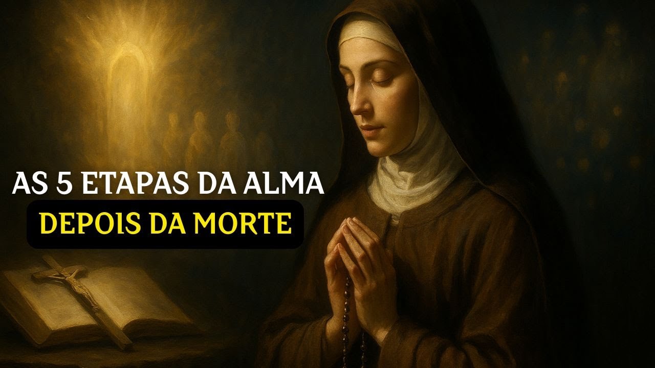 Santa Catarina revela: as 5 etapas da jornada da alma após a morte