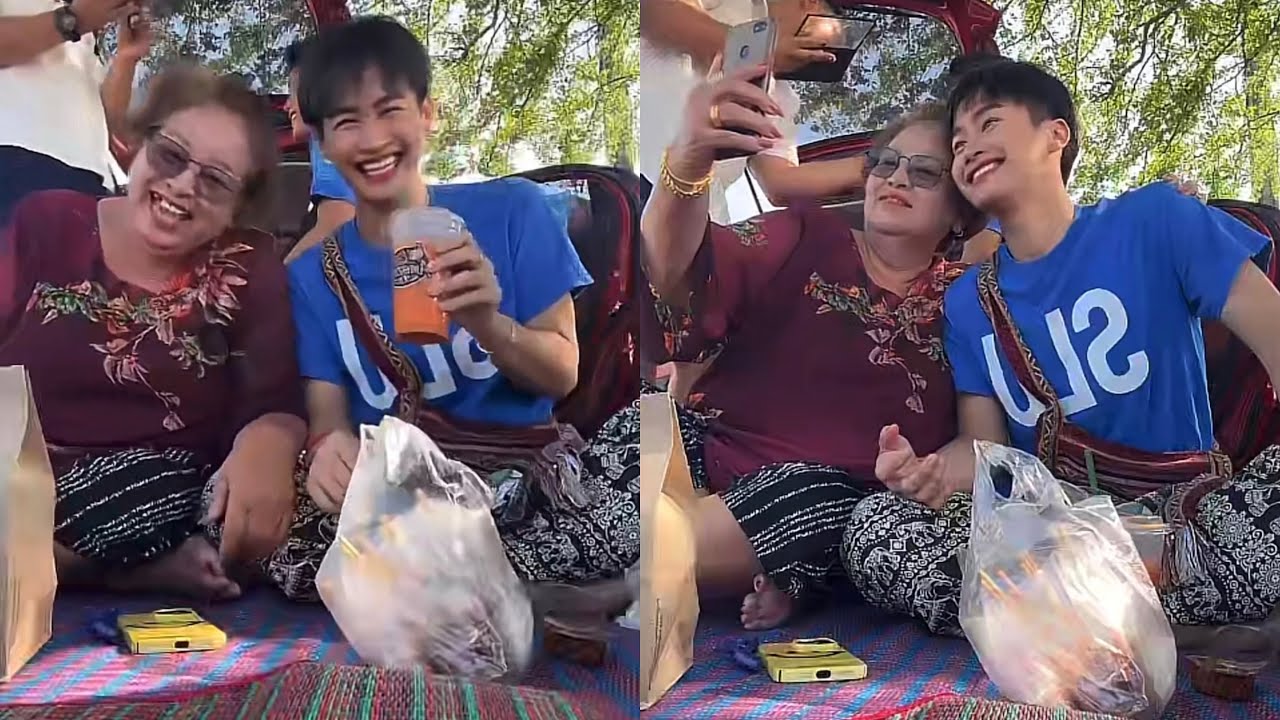 ซ็อตฟีล!! คุณยายออกไลฟ์สดต้าวหยอง | บรรยากาศถ่าย MV ต้าวหยองแก็งลูกหมู