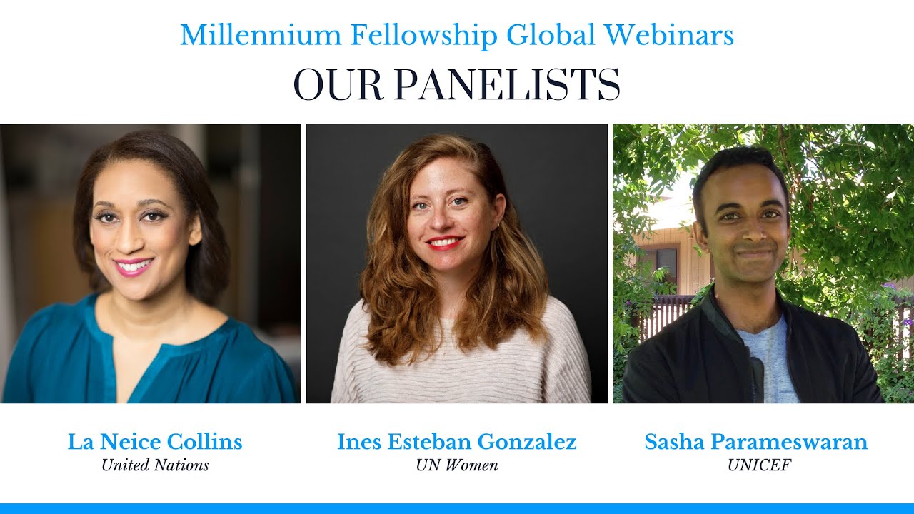 Millennium Fellowship Global Webinar - UN Career Panel 
