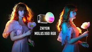 Creating Stunning Portraits with Super Small RGB Lights in my Living Room, Behind The Scenes