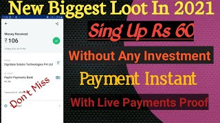 😱New Self Earning Apps !! Get Rs 106+Rs 180 Unlimited Times !! Ocean Group !! Secret Group 🔥 screenshot 2