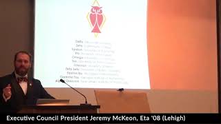 177th Psi Upsilon Convention Awards Presentation