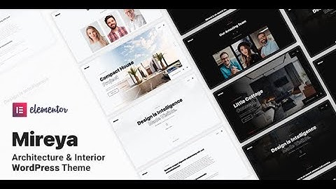 Architecture & Interior Design WordPress Theme - Mireya: How to Install Theme & Import Demo
