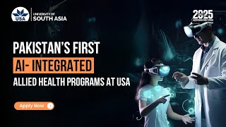 Revolutionize Patient Care with AI! | Allied Health Sciences | University of South Asia