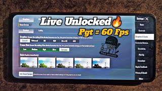 Live Unlocked 60 Fps😱| Pgt Download Link🔥|Redmi Note 10 Pro Unlock 60 Fps|How to Unlock 60 Fps