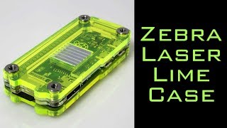 C4 Labs Pie Zero Laser Lime Zebra Case