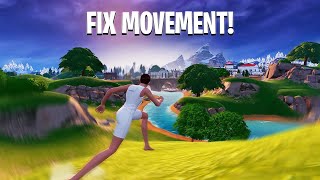 How To Move Faster/Fix Movement in Fortnite Chapter 5!