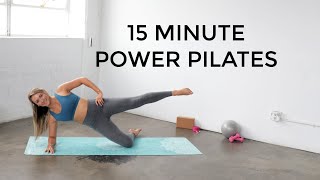 15 Minute #Pilates Mat Workout | #PowerPilates workout screenshot 1