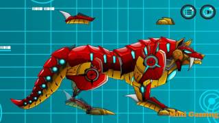 Mini Gaming - How to Assemble Battle Robot Wolf Age and Test Its Performence. screenshot 1
