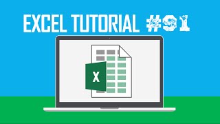 Excel Tutorial #91:  Selecting an Active Cell Only (Shift + Backspace)
