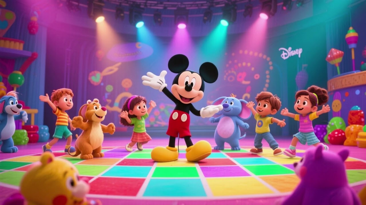 Mickey Color Hunt Song 2 – Fun Kids’ Color Learning Song