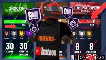 *NEW* NBA 2K20 UNLIMITED BADGE GLITCH MAX ALL BADGES FAST!AFTER PATCH 1.13 Xb1 & PS4