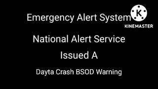 USA EAS Alarm (Dayta Crash BSOD Warning)