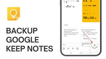 How to Backup Google Keep Notes