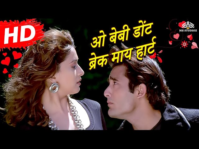 Baby Don't Break My Heart (HD) | Mohabbat (1997) | Akshay Khanna | Madhuri Dixit | Bollywood Song class=