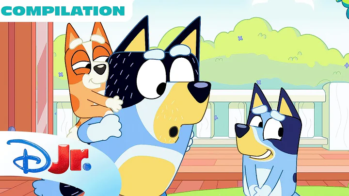 FULL BLUEY Minisodes Compilation! 💙 | 6 Minisodes | @disneyjr
