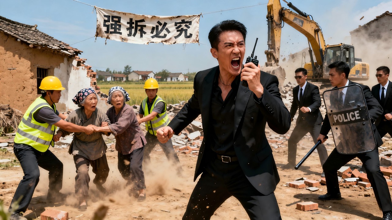 Parents’ House Faced Forced Demolition! Long-Absent Son Revealed Identity—All Silent!