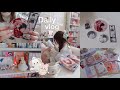 Vlog|1人時間を楽しむオタクの休日🍀 1週間に￼買った21冊の漫画紹介|お部屋をアップデート🪩グッズ整理| shein購入品|ちいかわ購入品