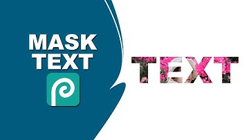 How to mask text in Photopea