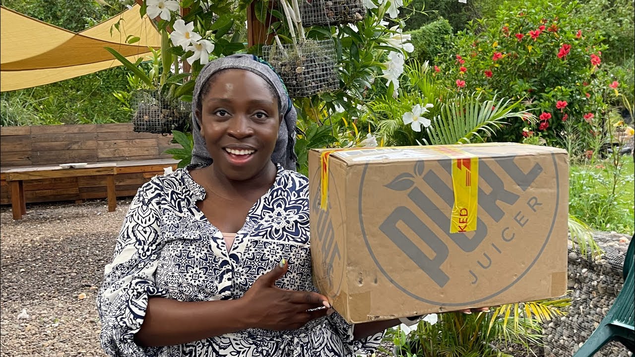 My Pure Juicer Just Arrived in Jamaica/ Live at INI Acre YouTube