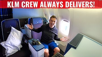 Review: KLM BUSINESS CLASS - AIRLINE WITH THE BEST CREW!
