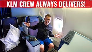 Review: KLM BUSINESS CLASS - AIRLINE WITH THE BEST CREW!