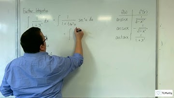 A-Level Further Maths E6-02 Further Integration: Integrating (1+x^2)^(-1)
