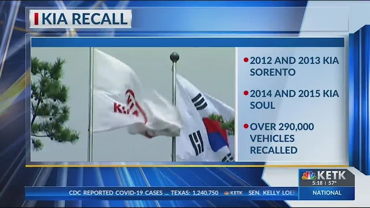 Kia recalls over 290,000 vehicles due to engine fires