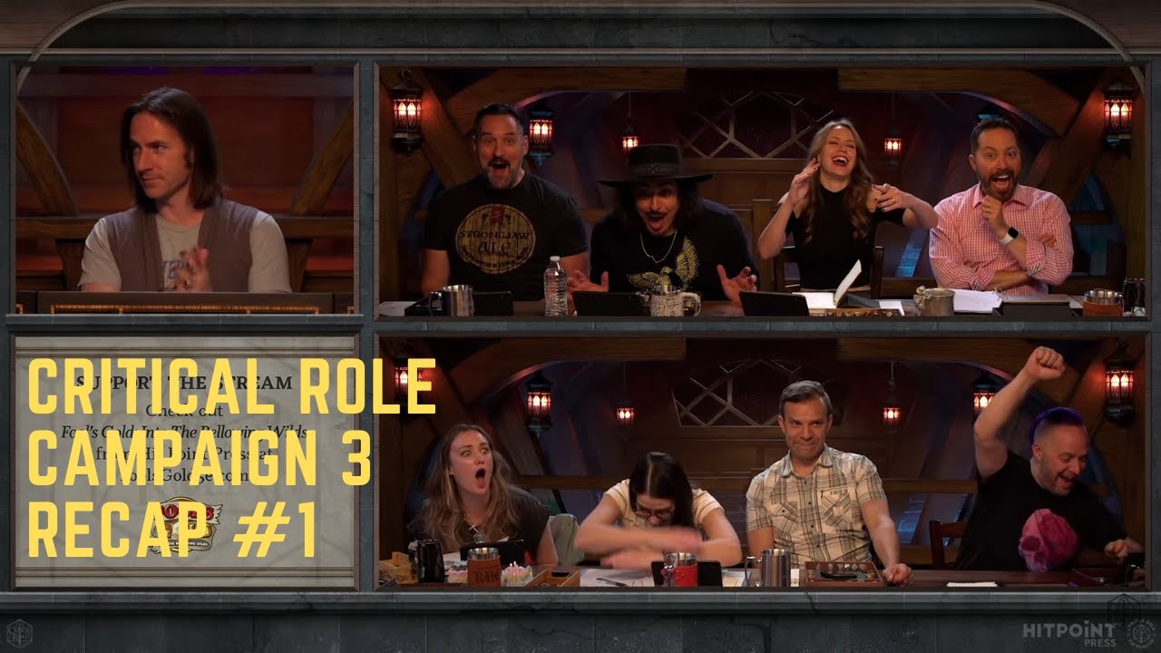 Critical Role Recap - Campaign 3 Episode 1 - YouTube