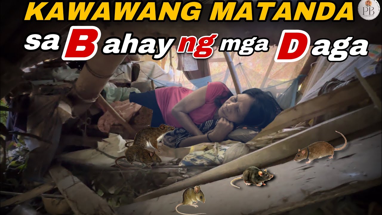 HALA 70 YEARS OLD NA INA NAKATIRA SA BULOK NG BAHAY SA PILING NG MGA DAGA