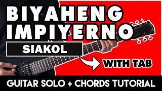 Biyaheng Impiyerno - Siakol Guitar Tutorial (WITH TAB) chords