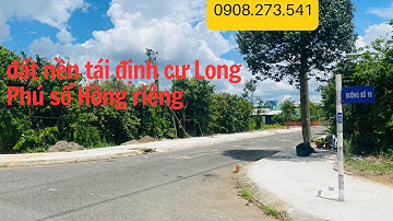 Đất ngộp giá rẻ tái định cư Long Phú xây dựng tự do sổ Hồng riêng giá bán cứu chủ ngộp lắm rồi