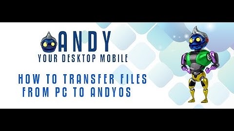 How to transfer files from Pc to AndyOs [ App player ] | in 30 sec