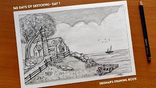 365 days sketching challenge- day 1 ...