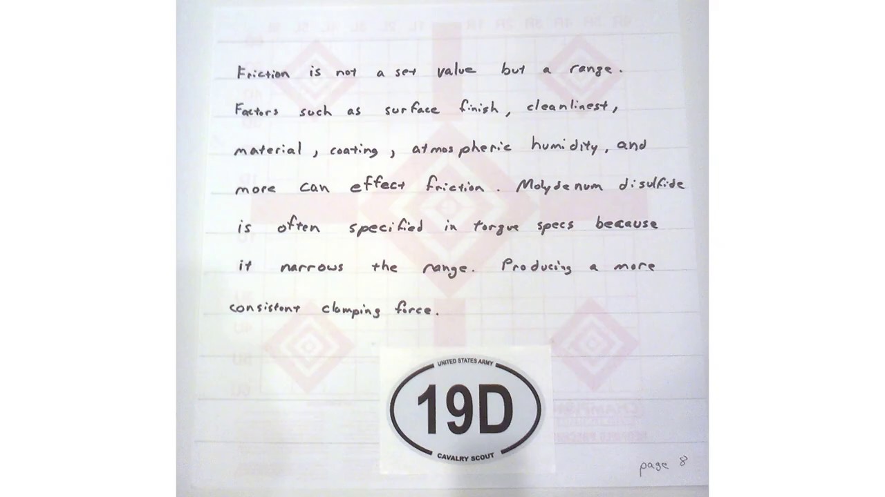 ar15 barrel nut torque calculation 1/3 YouTube