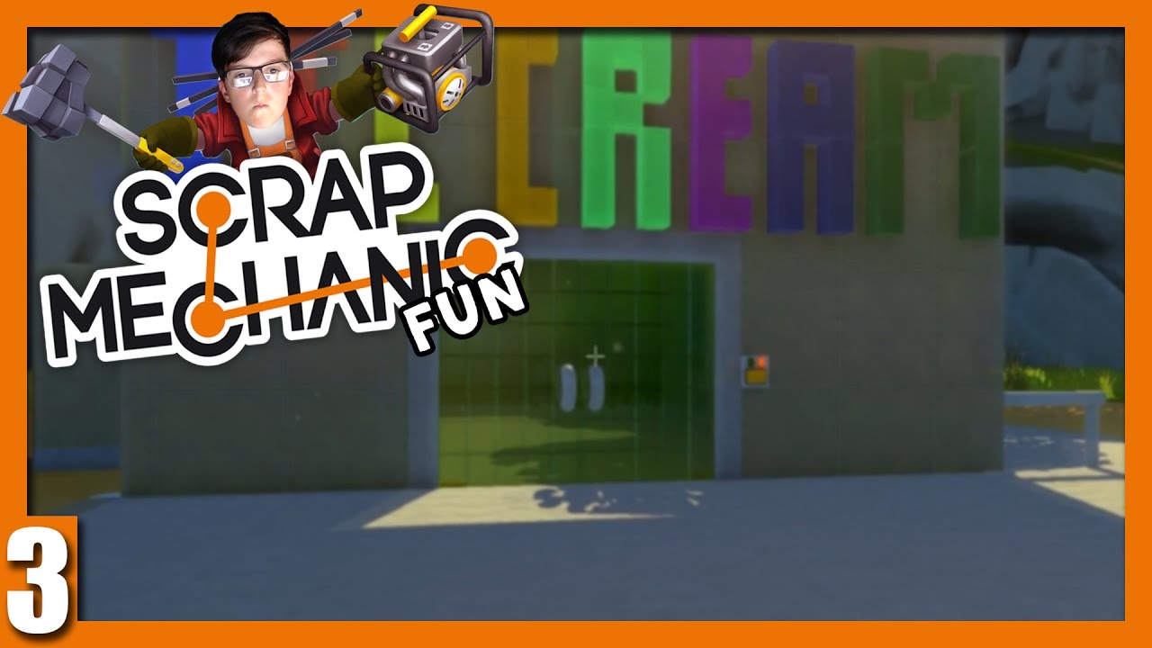 Scrap Mechanic - Fun - [3] - Ice Cream Parlour