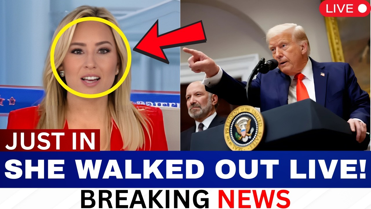 JUST IN Fox News Host Storms Off Set After Trump Criticizes Her Live On ...