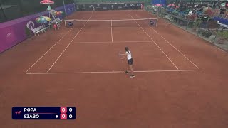 Maria Sara Popa vs Briana Szabo | ITF Bistrita 2025 screenshot 2