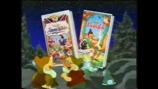 Snow White & the Seven Dwarfs and Bambi UK VHS Christmas Advert (1994)