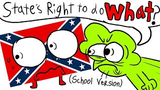 The Confederacy was Bad (but safe for schools)