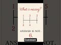 What is Missing #puzzlegame #puzzle #riddles #mindgames #brainteaser #braintest #viral #shortvideo