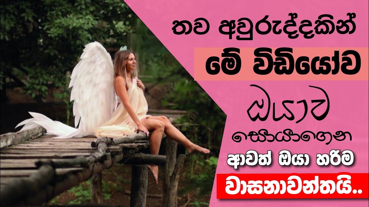 ඔයා දන්නවද ඔයා හරිම වසනාවන්තයි. අදාළ දිනයේදී විශ්වය ඔයාව සොයාගෙන එනවාමයි.  Your Divine Message